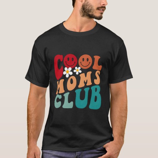 T-shirt Moms Club Maman (Devant)