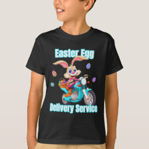 T-shirt Moms Dads Livraison d'Oeufs de Pâques Service Bunn