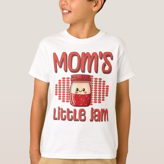 T-shirt Mom's little jam (Devant)