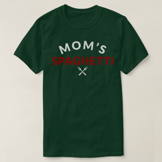 T-shirt Moms Spaghetti (Design devant)