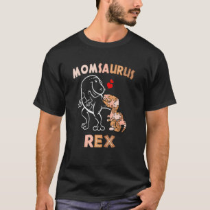 T-shirt Momsaurus Vitiligo Sensibilisation Fête des mères