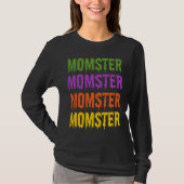 T-shirt Momster Dripping Font Generic Halloween Costume (Devant)