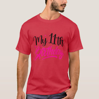 T-shirt Mon 11e anniversaire01