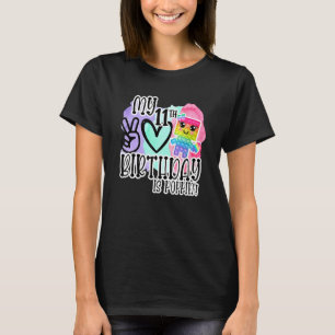 T-shirt Mon 11e Anniversaire Est Poppin'Funny Pop It Anniv