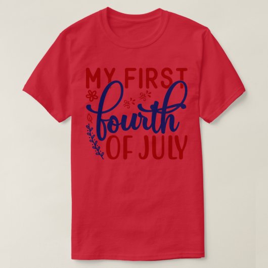 T-shirt Mon 1er juillet (Design devant)