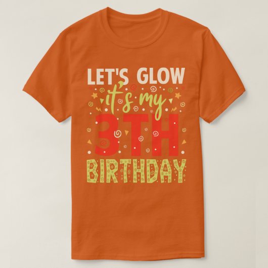 T-shirt Mon 3e cadeau d'anniversaire (Design devant)