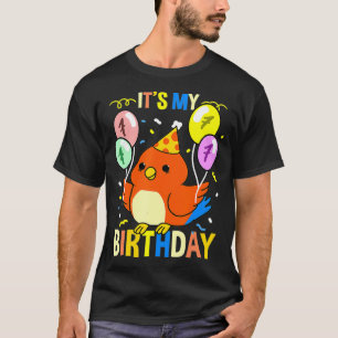 T-shirt Mon 7ème perroquet d'anniversaire