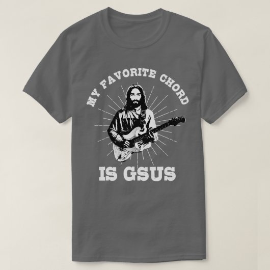 T-shirt Mon Accord Préféré Est Gsus Jésus (Design devant)