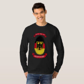 T-shirt Mon Adn Est Deutsche Allemagne Drapeau (Devant entier)