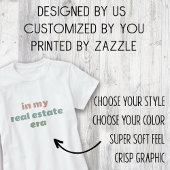 T-shirt Mon agent de l'ère de l'immobilier