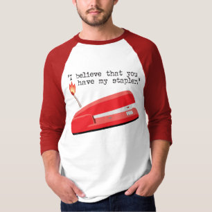 T-shirt Mon agrafeuse rouge