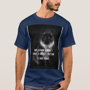 T-shirt mon alarme a des pattes