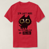 T-shirt Mon Alibi (Design devant)