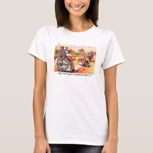 T-shirt "Mon âme est nourrie par l'aiguille et le fil"
