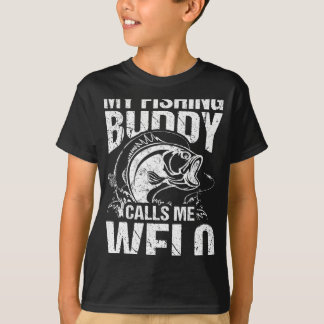 T-shirt Mon Ami de Pêche M'appelle Welo Fisher de la Fête