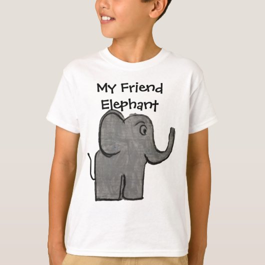 T-shirt Mon ami Elephant (Devant)