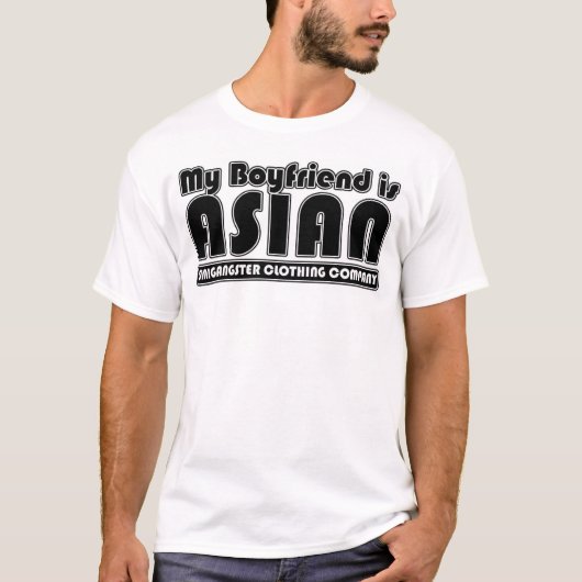 T-shirt mon ami est asiatique (Devant)
