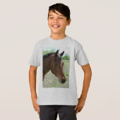 T-shirt Mon ami, le cheval (Devant entier)
