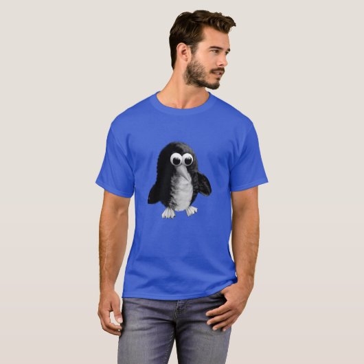 T-shirt Mon ami le pingouin (Devant entier)