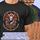 T-shirt Mon Ami M'A Dit Délibérant Que J'Ai Presque Tombé