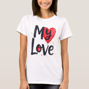 T-shirt Mon amour