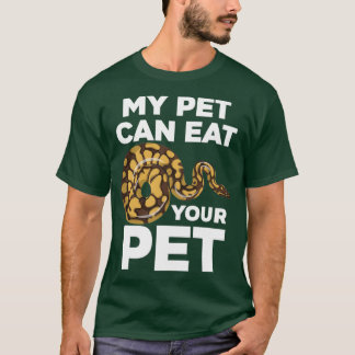 T-shirt Mon animal de compagnie peut manger votre animal d