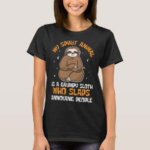 T-shirt Mon Animal D'Esprit Est Une Fantaisie Grumeuse Qui