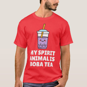 T-shirt Mon Animal Spirit Est Boba Tea