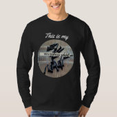 T-shirt Mon atelier Garage Shed Man Cave Outils (Devant)