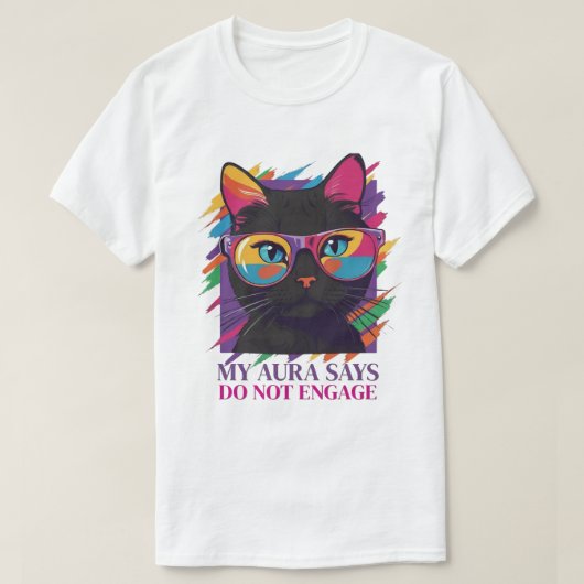 T-SHIRT MON AURA DIT (Design devant)