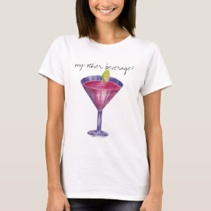 T-shirt mon autre boisson ! cosmopolite