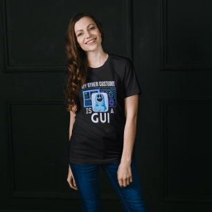 T-shirt Mon autre costume est un GUI.b