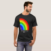 T-shirt Mon autre couple mi-gai Rainbow Pride Cool Lgbt (Devant entier)