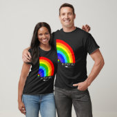 T-shirt Mon autre couple mi-gai Rainbow Pride Cool Lgbt (Unisexe)