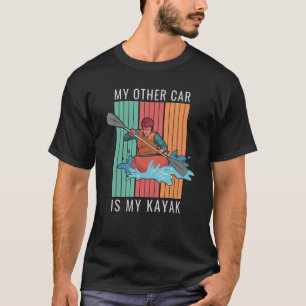 T-shirt Mon Autre Voiture Est Mon Kayak Outdoor Kayak 2