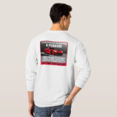 T-shirt Mon autre voiture Slot Journal Tee Long Manche (Dos entier)