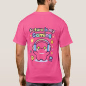 T-shirt Mon Avenir Est Mon Design De Jeu Mignon (Dos)