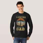 T-shirt Mon avocat préféré m'appelle papa Fête des pères d (Devant entier)