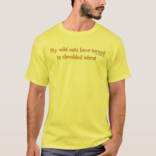 T-shirt Mon avoine sauvage (Devant)