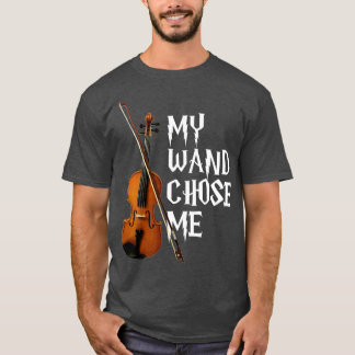 T-shirt Mon baguette M'a choisi Violon Violon Cadeau Violo