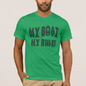 T-shirt Mon bateau mes règles (Devant)