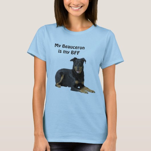 T-shirt Mon Beauceronis mon BFF (Devant)