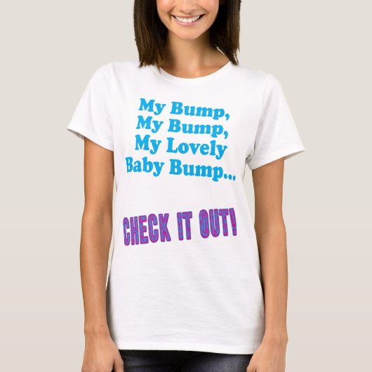 T-shirt Mon Bébé adorable (Devant)