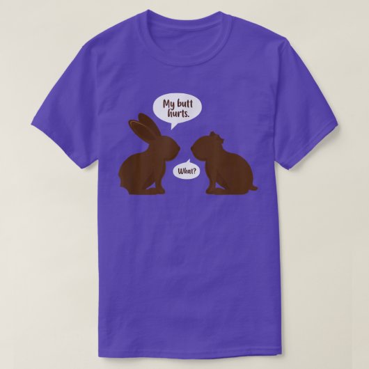 T-shirt Mon Beurre Fait Mal Ce Lapin Lapin Bunnie Propriét (Design devant)