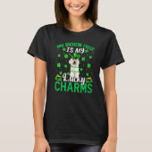 T-shirt Mon Bichon Frise Est Mon Lucky Charms Chien St Pat (Devant)