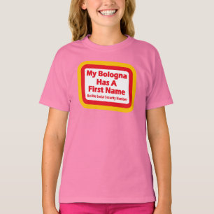 T-shirt Mon Bologna a un prénom