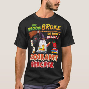 T-shirt Mon Broom S'Est Écrasé Alors Je Suis Devenu Un Ens