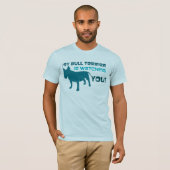 T-shirt Mon bull-terrier vous observe (Devant entier)