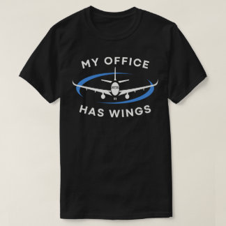 T-shirt Mon bureau a des ailes