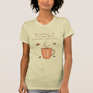 T-shirt Mon Bureau Est Plein D'Histoires Sans Fin Lecteur